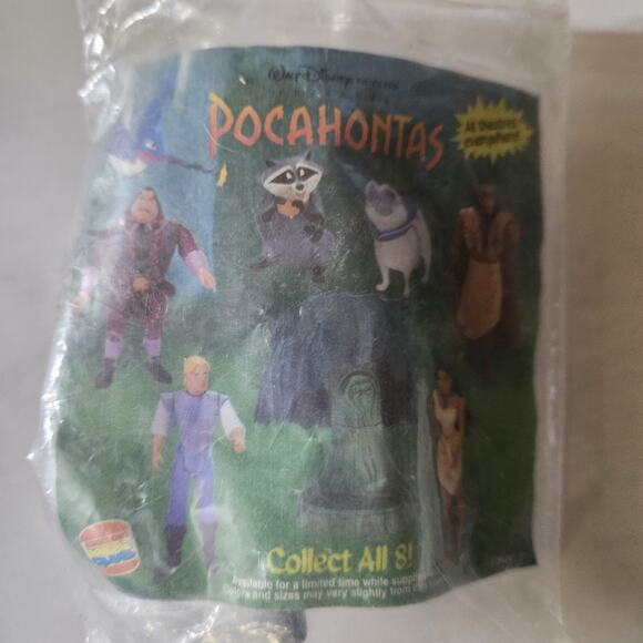 1995 Burger King Disney Pocahontas New in Package - Picture 2 of 2